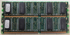 Elpida EBD25UC8AJFA-7A 2x256MB 512MB PC2100U DDR-266 184-Pin UDIMM RAM picture