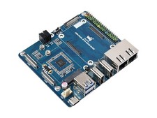 Waveshare Dual Gigabit Ethernet 5G/4G Base Board Designed for Raspberry Pi CM4 picture