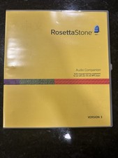 Rosetta Stone Version 3 ALL LANGUAGES English Spanish German Italian 38 CDs picture