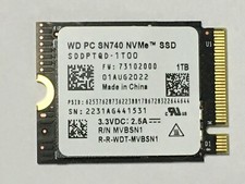 WD SN740 SDDPTQD-1T00 1TB M.2 2230 SSD NVMe PCIe4x4 For Steam Deck ASUS ROG Ally picture