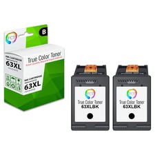 2PK TCT Premium 63XL Black HY Compatible for HP Deskjet 1110 2130 Ink Cartridge picture