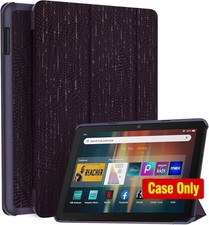 Smart Trifold Stand Case for 8in Tablet with Hard PC Back and Auto Sleep/Wake picture
