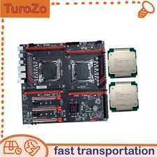 X99-8D4/2.5G Dual CPU Motherboard Intel Xeon E5-2696v3 36c/72t 2.3GHz M.2 EATX picture