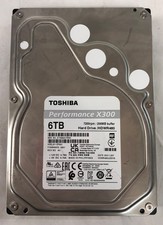Toshiba X300 Performance Hard Drive | 6TB @7.2K | 256MB Cache | 3.5