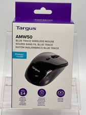 TARGUS Blue Trace Wireless USB Mouse AMW50, Black; NEW (FREE SHIPPING) picture