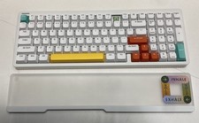 NuPhy Halo96 Wireless Mechanical Keyboard 99-Keys White Tested With Wrist Rest picture