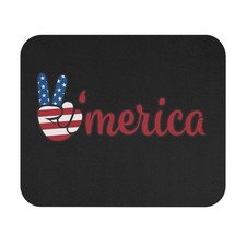  mouse pad | American flag patriotic desk mat picture