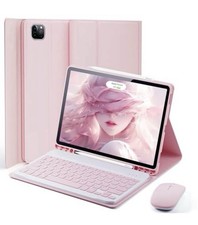 iPad Keyboard Case for iPad Pro 13 (M5/M4 2025) Detachable Keyboard, Mouse Pink picture