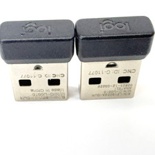 Lot of 2 Logitech  LOGI C-U0010 USB Nano Wireless Receiver Dongles OEM picture