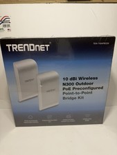 TRENDnet  RB-TEW-740APBO2K 10dBi Wireless N300 Outdoor PoE Pre-Configured NEW picture