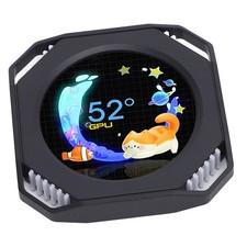 2.1 Inch Computer Secondary Screen DIY Dynamic Theme Water Cooler Screen US PUPY picture