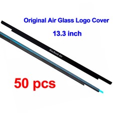50PCS Original LCD Front Glass Trim Bezel Logo Cover for MacBook Air 13.3