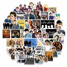 The Outsiders Stickers for Water Bottles 50 Pcs Waterproof, Beautiful and Fashio picture