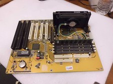 SHUTTLE HOT-631 MOTHERBOARD WITH 128MB RAM & SL28L CPU picture