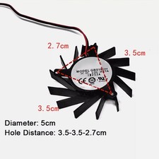 For GB51B2H Cooling fan Graphics Card Fan 5CM 3.5*3.5*2.7CM picture