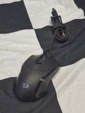 Red Dragon Centrophorus Wired Gaming Mouse Black Tested Working Great Condition picture