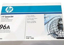 HP 96A C4096A Genuine Original Black Toner Cartridge for LaserJet 2100 2200 picture