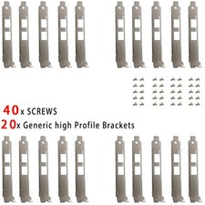 20pcs Long High Profile Brackets for Intel X710-DA2 X520-DA2 X520-SR2 X520-LR2 picture