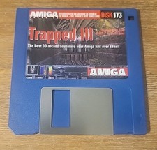 TRAPPED III Amiga Format Cover Disk 173 January 98 Game For Commodore Rare picture