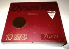 New Sealed Dysan 100 Diskettes MF2HD Formatted for IBM NIB 10 Blank Disks Floppy picture