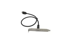 USB 3.2 Gen 2 USB-C F Front Panel Header Type-E A-Key Male PCI Bracket picture