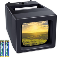 Slide Viewer 35mm with 2X Magnification and LED Backlight for Old Photos picture