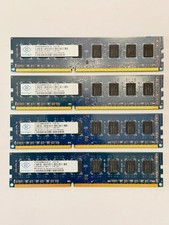 Nanya 16GB 4x4GB DDR3-1600 PC3-12800U Desktop RAM NT4GC64B8HG0NF-DI picture