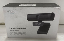 VAVA Evolve 2k HD Webcam (360 Degree Rotation) - Black picture