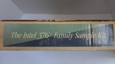 Vintage Intel 376 Family Sample Kit Evaluation Case 80376 CPU 82370 27C203 Rare picture