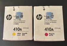 Genuine HP 410A CF251AM Magenta Yellow Lot Of 2 Toner CF413A CF412A Sealed New picture