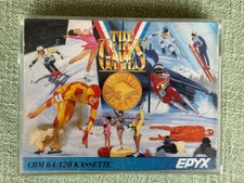 THE GAMES Winter Edition by epyx, Commodore 64/128 Game CASSETTE, Tested picture