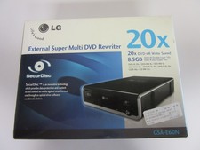 LG External Super Multi DVD Rewriter 8.5GB 20X Write Speed GSA-E60N Used picture