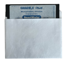 Smart Works Grade A Software Math Multiplication/Division Commodore 64 1989 picture