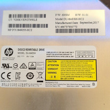 HP DU-8AESH 9.5mm SATA 8x DVD/CD Rewritable Internal Laptop Drive 849055-HC2 picture