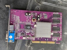 PNY  GF4MX420AGP  Video Card  VCG4MX42APB TV- OUT  VGA-OUT 70AT902009105 picture
