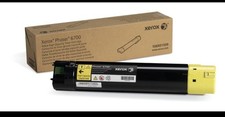 Genuine Xerox Phaser 6700 Yellow 106R01509 High Capacity Toner Cartridge picture