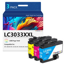 LC30333PKS Super High-yield Color Ink Cartridges, Page Yield Up to 1,500 Pages picture