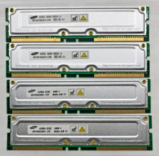 Samsung 512MB (4x128MB) RDRAM MR16R1624EG0-CM8 800-40 128MB/4 0226H #R2278 picture