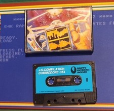 JACKSON SOFT COMPILATION NO. 8 x C64 Commodore 64 Game Newsstand Cassette picture
