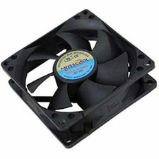 Masscool 80mm Cooling Fan 3-Pin Motherboard and 4-Pin PSU Connector picture