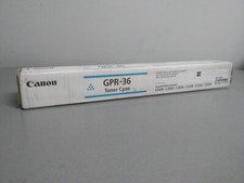 Canon 3783B003AA GPR-36 Cyan Toner Cartridge Open box picture