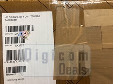 NEW HPE 1/8 G2 LTO4 Ultrium1760 SAS Autoloader AK377B 435243-001 435243-002 picture