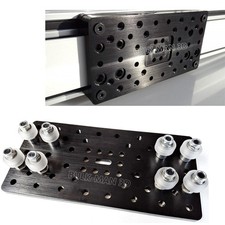 CNC Aluminium C-Beam Double Gantry Plate Set with V-Slot Solid V Wheel Kit picture