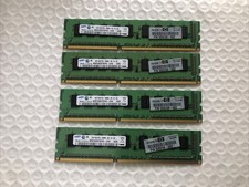 Samsung 4GB ( 4 X1GB ) DDR3 Ram PC3-10600E 1333MHz 240 Pin Memory Ram . picture