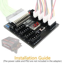 XT-XINTE Upgrade Version ATX Power Supply Breakout Board With 4 Pin and 6Pin picture