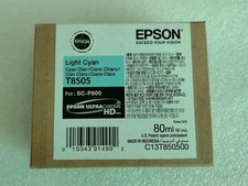 12-2022 NEW Epson Light Cyan T8505 SC-P800 Epson Ultra Chrome HD ink T850500 picture