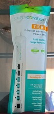 Energy Saving 7 OUTLET Advanced POWER STRIP Simply Conserve SC73T1 PC NEW picture