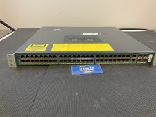 Cisco Catalyst 4948/WS-C4900 48-Ports of 10/100/1000BASE-T Network Switch RB Y2C picture