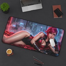 Vi Arcane XXL Gaming Desk Mat Anime Mouse Pad Gamer Setup picture