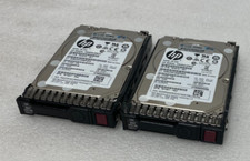 Lot of 2x HP 781577-001 781514-001 600GB SAS EG0600JEMCV 10k Hard Drive w/Tray picture